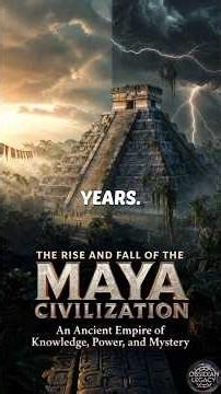 Rise and Fall of the Maya Civilization – The Untold Story #history #shorts