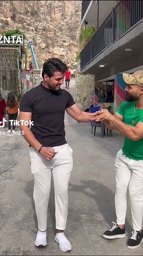 Unique Handshake Challenge in Urban Setting