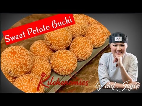 Sweet Potato Buchi |by chef Joyce |