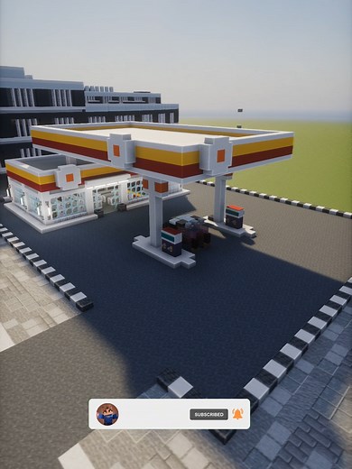 Building a Minecraft Gas Station Tutorial