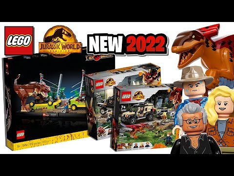 LEGO Jurassic World Dominion 2022 Sets OFFICIALLY Revealed