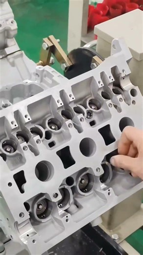 Audi A8 engine BBJ sump oil filler pump cylinder head installation #Audi #carengine #BBJ #engine