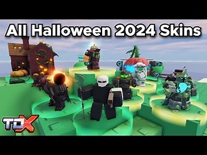 TDX All Halloween 2024 Skins Showcase