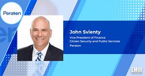 Peraton Elevates John Svienty to Finance VP for Citizen Security, Public Services