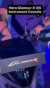 4.9K views · 658 reactions | Hero Glamour X 125 instrument console is a colour LCD unit with light sensing auto brightness and 60 plus features including gear suggestion. Watch this video to know about the instrument console of this bike in detail, including the newly introduced cruise control feature. #glamourx #HeroGlamourX #IndianBikes #motoroids | Motoroids India | Facebook