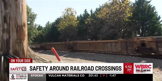 Safety around railroad crossings