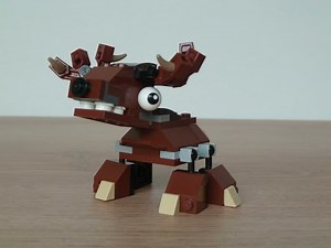 LEGO MIXELS MOC Instructions CHRISTMAS TRIBE Reindeer