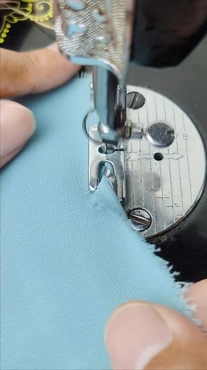 sewing using a hemming foot #hemmingfoot | Mugi Wiyono