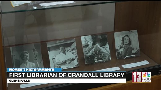 Exhibit at Crandall Library in Glens Falls honors their first librarian