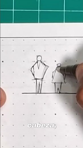 Draw simple people using these 3 shapes