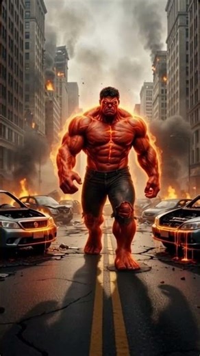 Red Hulk Wasn’t Created by Rage… #shorts #explore #shortsfeed ‪@MrBeast‬
