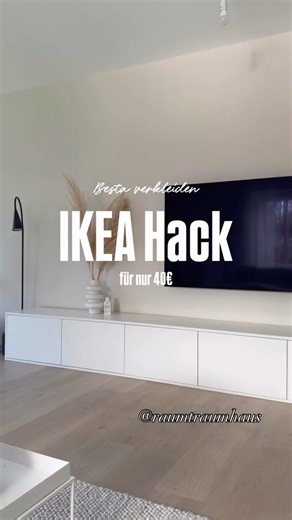 Ikea Hack 🖤 ig:raumtraumhaus #ikea #ikeahack #ikeadiy #diy #homedecor #home #homehacks #advertise...