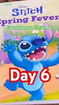 Day 6 - Disney Stitch Spring Fever | Storytime Read Aloud 4U | #countdowntochristmas