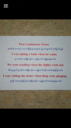 When do we use "Past Continuous Tense"?