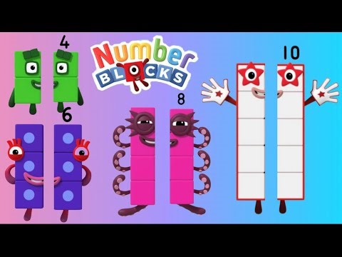 NUMBERBLOCKS ADDITION AND DIVISION | BASIC ARITHMETIC OPERATION | LEARN TO COUNT | hello george