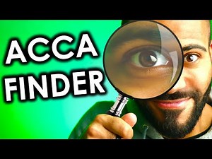 OddsMonkey's Acca Finder (Explained)