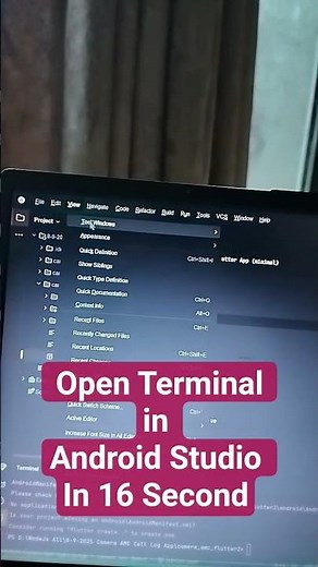 How to Open Terminal in Android Studio | #Shorts #ytshorts #androidstudio #jaidmeel