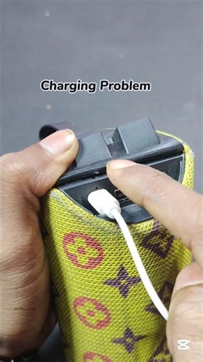 Bluetooth Speaker Charging Port Repair! #shorts #experiment #ideas #repairing #youtubeshorts