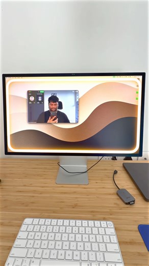 Edge lighting works with Apple Studio Display👀