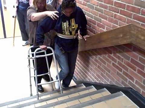 Regular Walker on Stairs