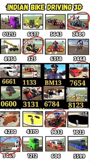 #*CAR BIKE CHEAT CODE 100% ME