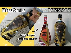 COMO Decorar botellas increibles fáciles🍾 // DIY botellas // DIY bricolaje