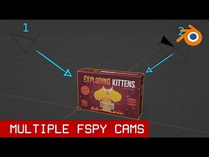 Using Multiple fSpy Cameras in Blender | Intro to Projection Mapping in Blender p4