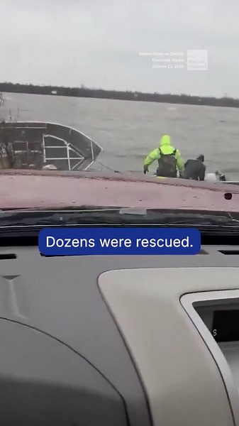 Typhoon’s Remnants Slam Alaska