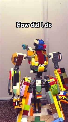 Looping | Lego mech #lego #build #robot #mecha #stopmotion #loop #cool #fyp #shorts