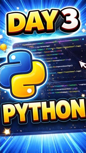 Python in 30 Days 🚀 | Day 3 | Variables #shorts