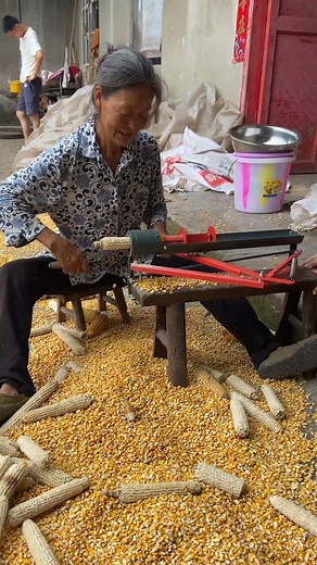 17K views · 59 reactions | The manual corn thresher is simple and efficient to use, making it an indispensable tool for farmers.#thresher #machinery #farmer | Dawn Agro Machinery | Facebook