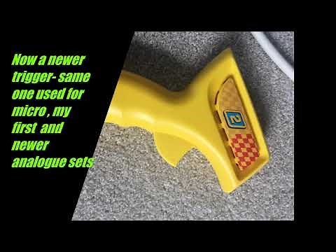 Scalextric trigger faults and fix