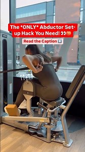 The TRUTH About Abductor Exercises #gluteworkout #gym #abductor