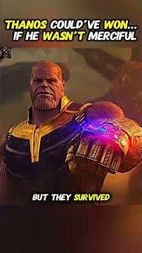 Everyone Thought Thanos Was Evil… But The Truth Was Darker