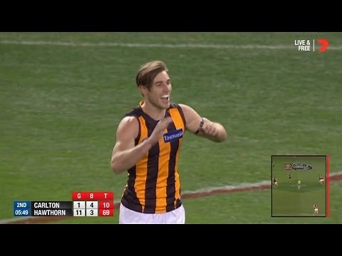 AFL 2015: Round 17 - Hawthorn highlights vs. Carlton