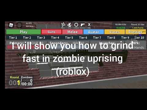 How to get a lot of money in zombie uprising (roblox)