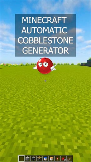 Minecraft otomatik kırık taş jeneratörü nasıl yapılır? #minecraft #minecraftshorts