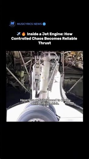 ✈️🔥 Inside a Jet Engine: How Controlled Chaos Becomes Reliable Thrust