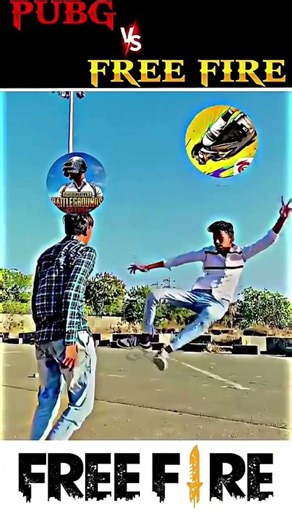 FREE FIRE V S PUBG 🔥 #freefire #pubgvsfreefir #truedialogue