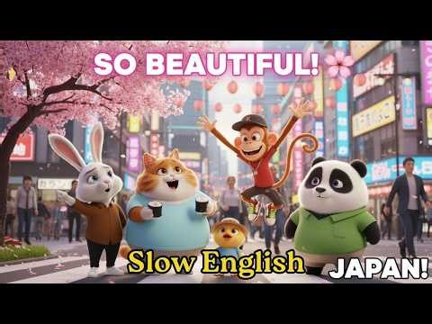 World Trip🌍 | 5th Stop: Japan🇯🇵 | Easy English Story (A2 Level)