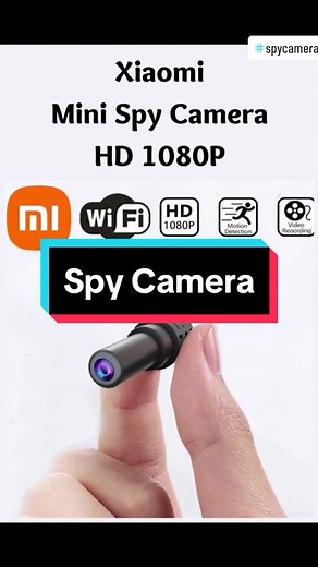 Mini Spy Camera HD 1080P WiFi Micro Camcorder Video Secret Audio Recorder DVR Remote Control Motion Sensor Cam