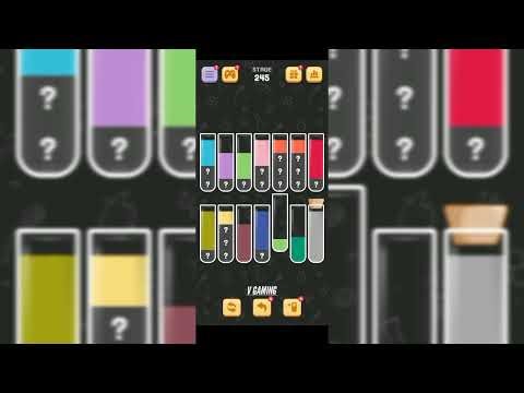 Water sort Quest level 245 full video 