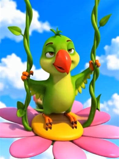 میں طوطا میں طوطا 🦜 اللّٰہ اللّٰہ ہوں کرتا kids poems 💖 Urdu poem English poem 🤩 kids cartoon video TikTok viral video TikTok song 😍#cartoon #pome #fouryou🥀😢 #trending #10000k_follower💗