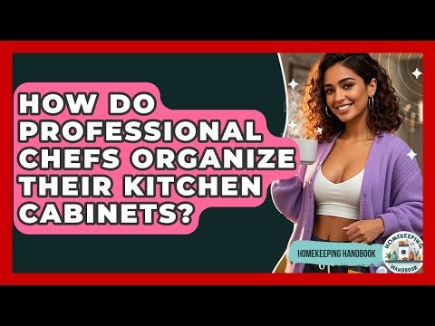 How Do Professional Chefs Organize Their Kitchen Cabinets? - Homekeeping Handbook