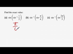 funciones trigonometricas inversas