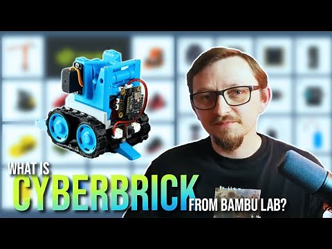 What is CyberBrick from Bambu Lab? #kickstarter #3dprinting #bambulab