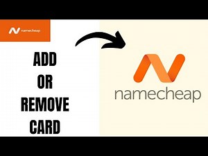 How to ADD or REMOVE card from namecheap