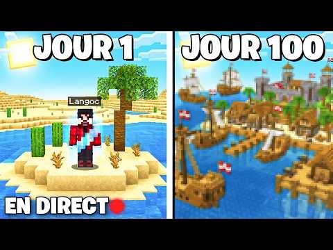 🔴 LIVE : 100 Jours en BOXED sur Minecraft