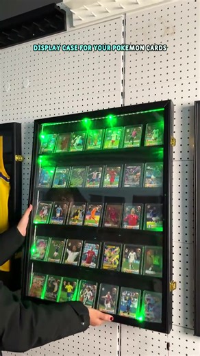 Showcase Your Pokemon Cards with LED Display Cases