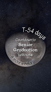 1.3K views · 19 reactions | Senior Graduation Countdown: T-54 days (8...
